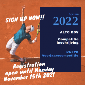 Sign-up VJC 2022
